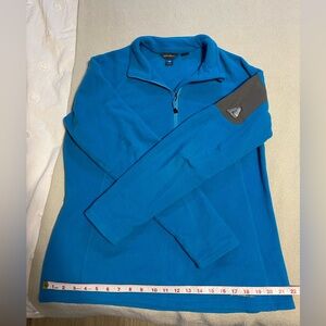 Eddie Bauer Blue Fleece Pullover